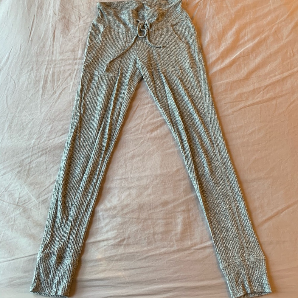Aerie ribbed pajama pant